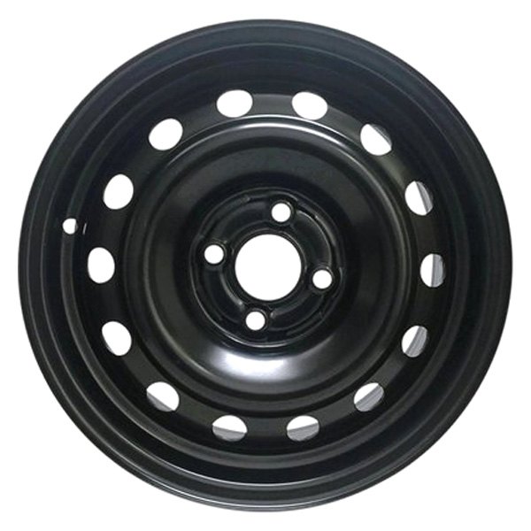 iD Select® - 15 x 6 14-Hole Black Steel Factory Wheel (New OEM Replica)