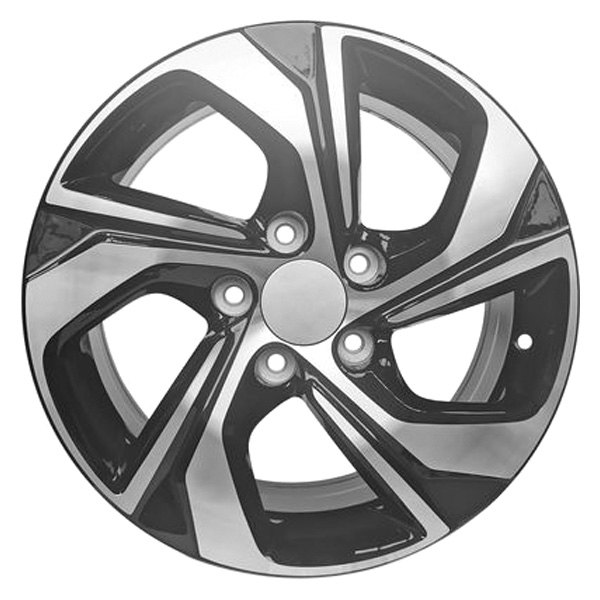 iD Select® - 16 x 7 5 Spiral-Spoke Painted Alloy Factory Wheel (New OEM Replica)