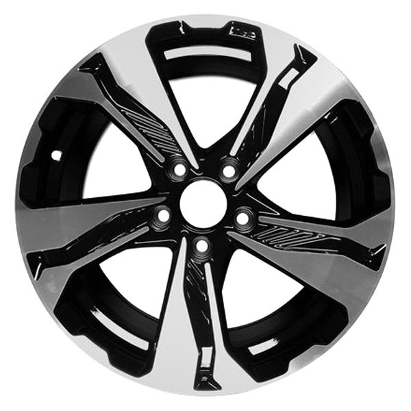 iD Select® - 17 x 7.5 5 Spiral-Spoke Painted Alloy Factory Wheel (New OEM Replica)