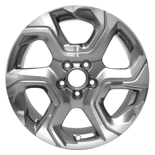 iD Select® - 18 x 7.5 6 Spiral-Spoke Machined Alloy Factory Wheel (New OEM Replica)