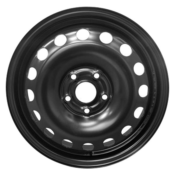 iD Select® - 17 x 4 16-Hole Black Steel Factory Wheel (New OEM Replica)