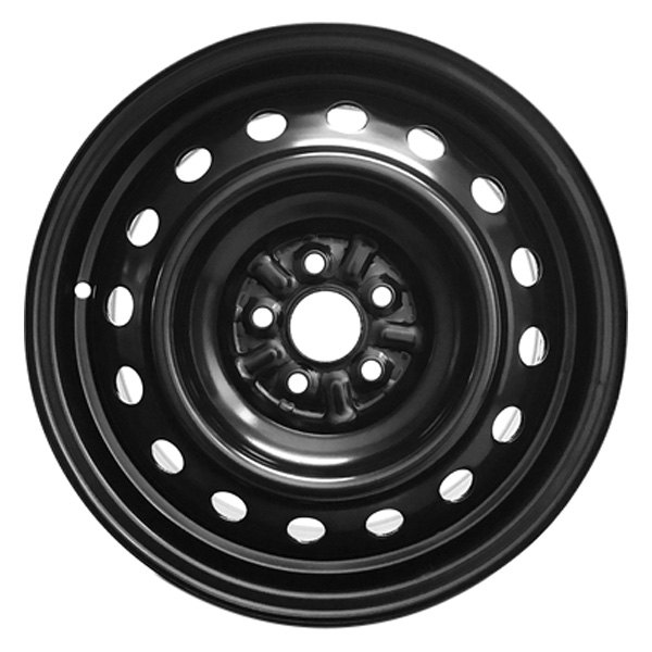 iD Select® - 16 x 6 16-Hole Black Steel Factory Wheel (New OEM Replica)