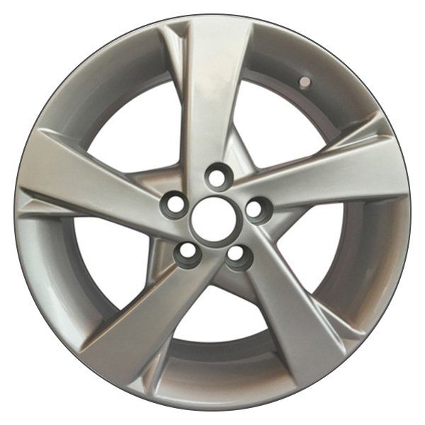 iD Select® - 16 x 6.5 5 Spiral-Spoke Silver Alloy Factory Wheel (New OEM Replica)