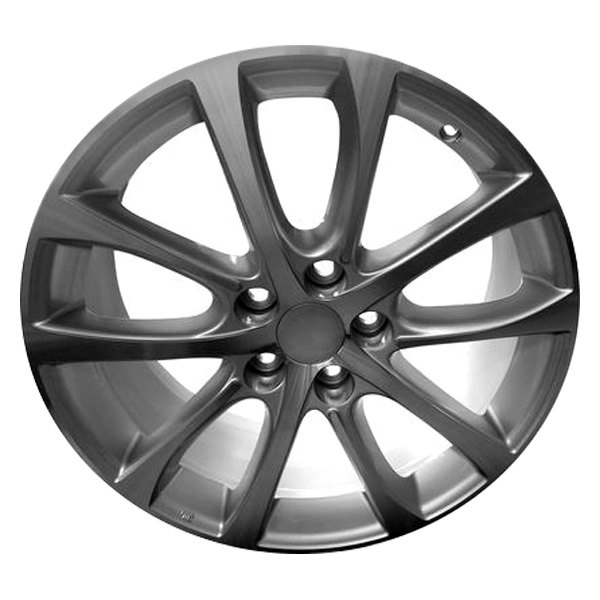 iD Select® - 18 x 7.5 5 V-Spoke Machined Face Alloy Factory Wheel (New OEM Replica)