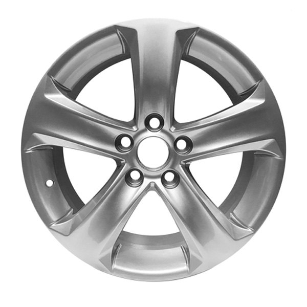 iD Select® - 17 x 7 5-Spoke Silver Alloy Factory Wheel (New OEM Replica)