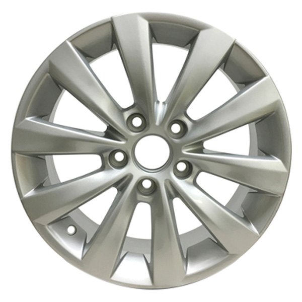 iD Select® - 16 x 6.5 5 V-Spoke Silver Alloy Factory Wheel (New OEM Replica)