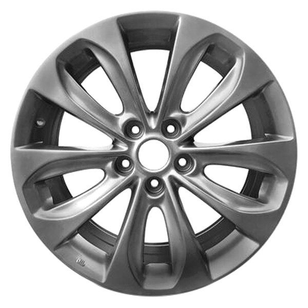 iD Select® - 18 x 7.5 5 V-Spoke Hyper Black Alloy Factory Wheel (New OEM Replica)