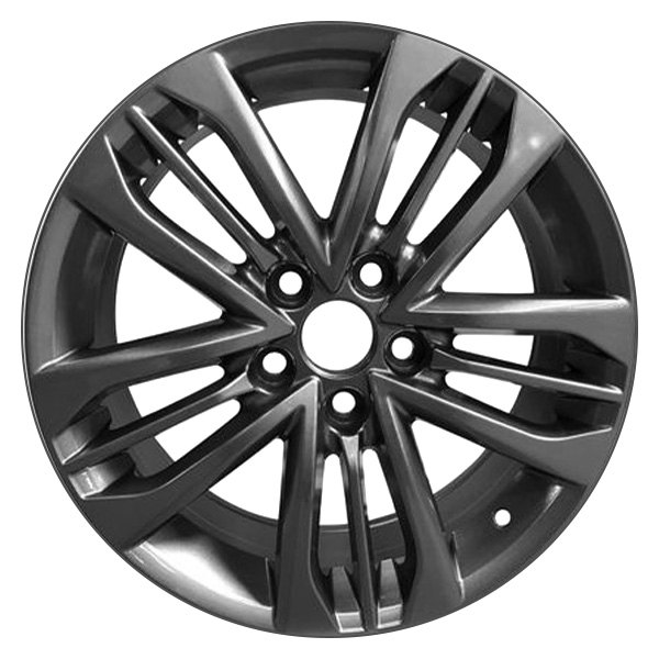iD Select® - 17 x 7 5 W-Spoke Gunmetal Alloy Factory Wheel (New OEM Replica)