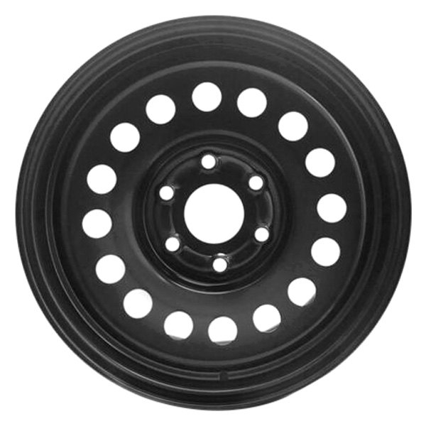 iD Select® - 17 x 7.5 16-Hole Black Steel Factory Wheel (New OEM Replica)