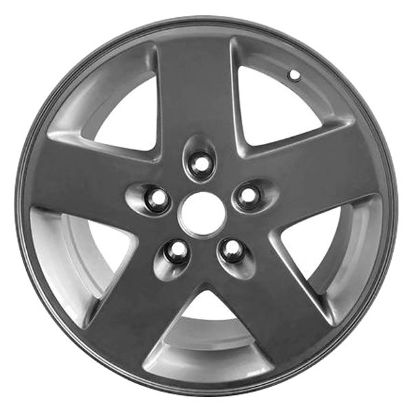 iD Select® - 17 x 7.5 5-Spoke Silver Alloy Factory Wheel (New OEM Replica)
