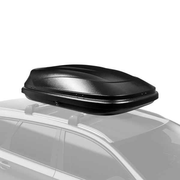 iD Select® - Black Roof Cargo Box with Load Bars