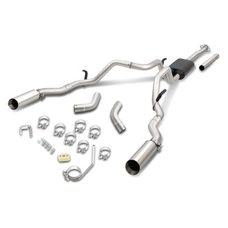 iD Select® - 304 SS Cat-Back Exhaust System with Split Rear Exit