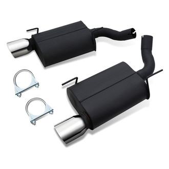 iD Select® - 304 SS Axle-Back Exhaust System with Split Rear Exit
