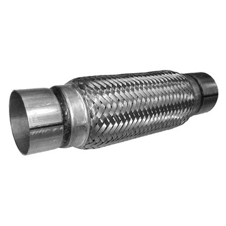 iD Select® - Double Braided Flex Coupling (2.5" Inlet, 2.5" Outlet, 10" Length)