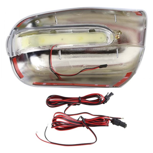 iD Select® - Chrome Mirror Cover with LED Turn Signal Light