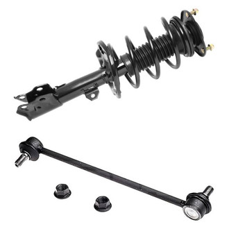 iD Select® - Front Driver Side Complete Strut Assembly and Stabilizer Bar Link Kit