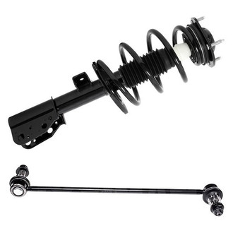 iD Select® - Front Passenger Side Complete Strut Assembly and Stabilizer Bar Link Kit