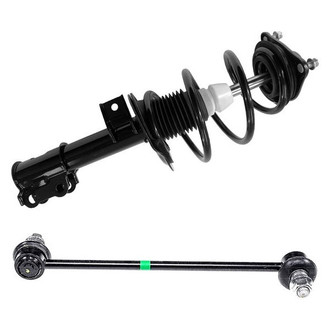 iD Select® - Front Passenger Side Complete Strut Assembly and Stabilizer Bar Link Kit