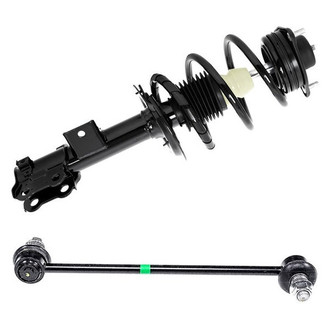 iD Select® - Front Passenger Side Complete Strut Assembly and Stabilizer Bar Link Kit