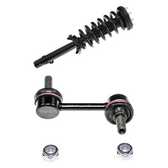 iD Select® - Front Passenger Side Complete Strut Assembly and Stabilizer Bar Link Kit