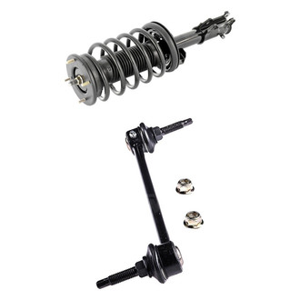 iD Select® - Front Passenger Side Complete Strut Assembly and Stabilizer Bar Link Kit