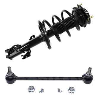 iD Select® - Front Passenger Side Complete Strut Assembly and Stabilizer Bar Link Kit