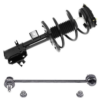 iD Select® - Front Passenger Side Complete Strut Assembly and Stabilizer Bar Link Kit