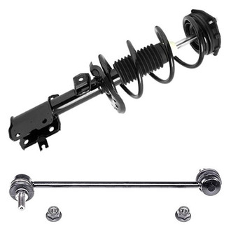 iD Select® - Front Passenger Side Complete Strut Assembly and Stabilizer Bar Link Kit