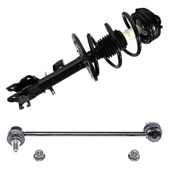 iD Select® - Front Passenger Side Complete Strut Assembly and Stabilizer Bar Link Kit