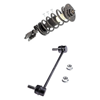 iD Select® - Front Passenger Side Complete Strut Assembly and Stabilizer Bar Link Kit