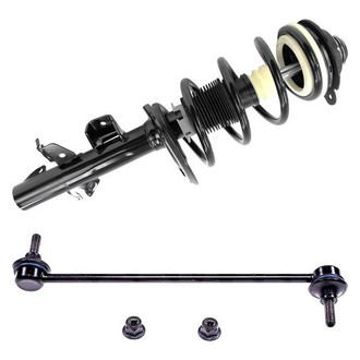 iD Select® - Front Passenger Side Complete Strut Assembly and Stabilizer Bar Link Kit