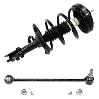 iD Select® - Front Passenger Side Complete Strut Assembly and Stabilizer Bar Link Kit