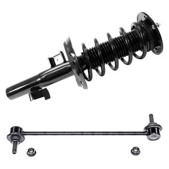 iD Select® - Front Passenger Side Complete Strut Assembly and Stabilizer Bar Link Kit