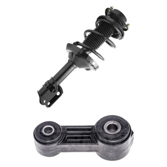 iD Select® - Front Passenger Side Complete Strut Assembly and Stabilizer Bar Link Kit