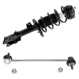 iD Select® - Front Passenger Side Complete Strut Assembly and Stabilizer Bar Link Kit