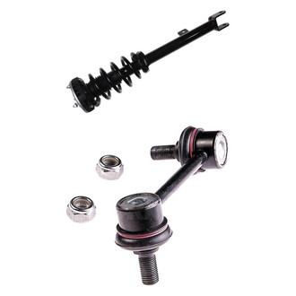 iD Select® - Front Passenger Side Complete Strut Assembly and Stabilizer Bar Link Kit