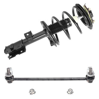iD Select® - Front Passenger Side Complete Strut Assembly and Stabilizer Bar Link Kit
