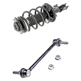 iD Select® - Front Passenger Side Complete Strut Assembly and Stabilizer Bar Link Kit
