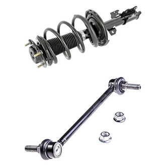 iD Select® - Front Passenger Side Complete Strut Assembly and Stabilizer Bar Link Kit