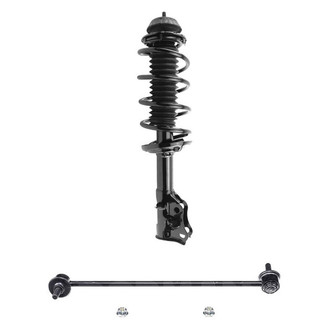 iD Select® - Front Passenger Side Complete Strut Assembly and Stabilizer Bar Link Kit