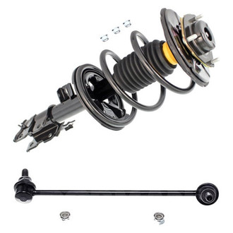 iD Select® - Front Passenger Side Complete Strut Assembly and Stabilizer Bar Link Kit