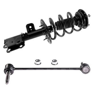 iD Select® - Front Passenger Side Complete Strut Assembly and Stabilizer Bar Link Kit