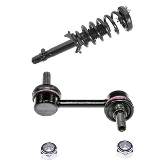 iD Select® - Front Passenger Side Complete Strut Assembly and Stabilizer Bar Link Kit