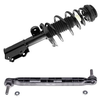 iD Select® - Front Passenger Side Complete Strut Assembly and Stabilizer Bar Link Kit
