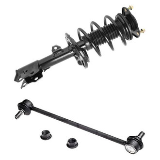 iD Select® - Front Passenger Side Complete Strut Assembly and Stabilizer Bar Link Kit