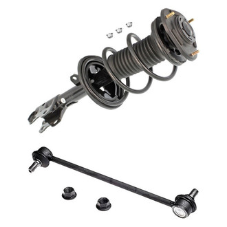 iD Select® - Front Passenger Side Complete Strut Assembly and Stabilizer Bar Link Kit