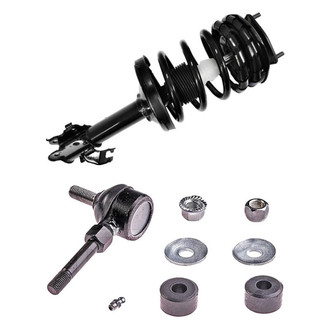iD Select® - Front Passenger Side Complete Strut Assembly and Stabilizer Bar Link Kit