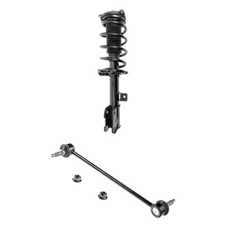 iD Select® - Front Passenger Side Complete Strut Assembly and Stabilizer Bar Link Kit