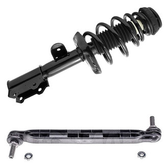 iD Select® - Front Passenger Side Complete Strut Assembly and Stabilizer Bar Link Kit