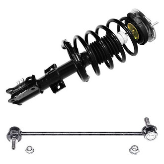 iD Select® - Front Passenger Side Complete Strut Assembly and Stabilizer Bar Link Kit